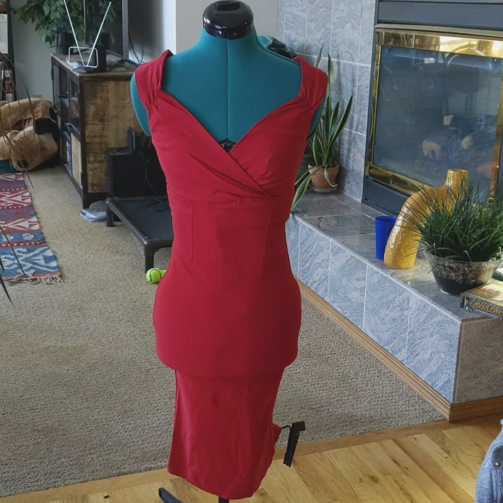 Red Lady Lovesong dress from Modcloth